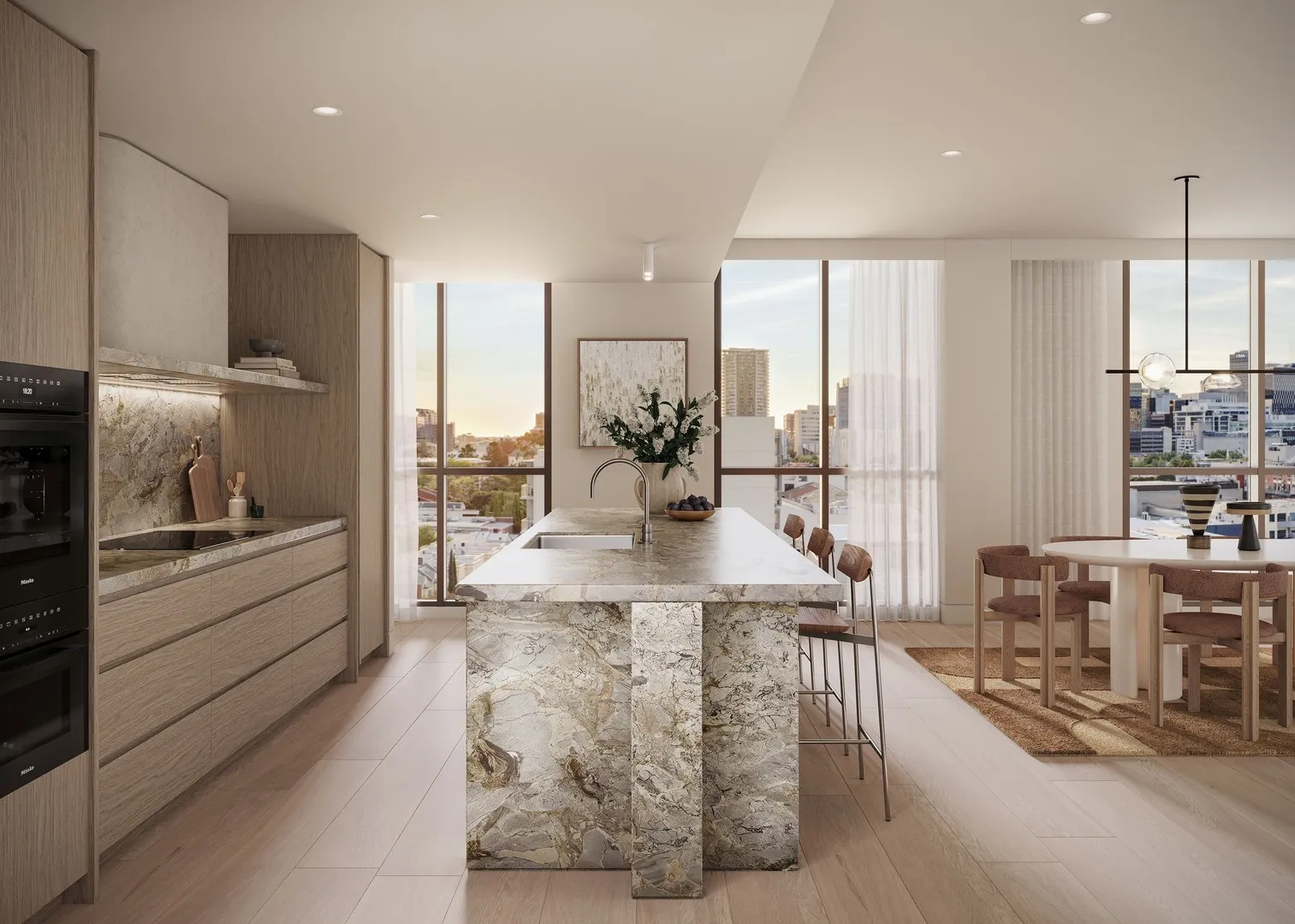 North-East Two-Bedroom Residence with Adelaide Hills Views, Adelaide