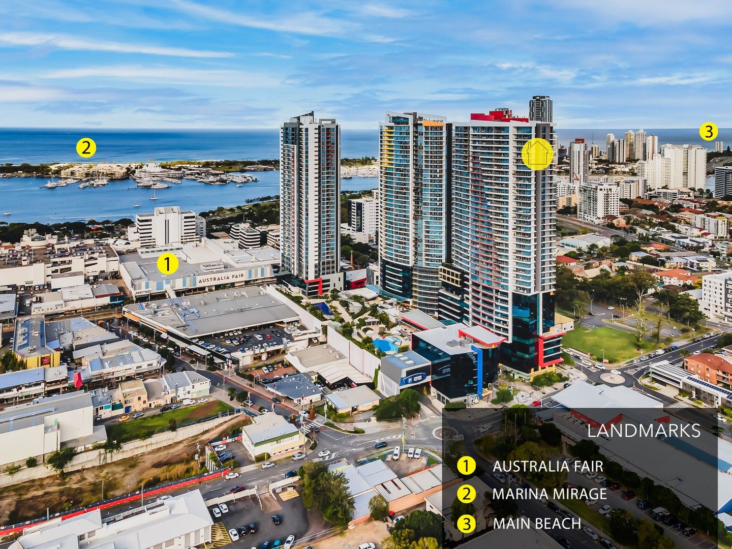 2 bedrooms Apartment / Unit / Flat in 33205/9 Lawson Street SOUTHPORT QLD, 4215