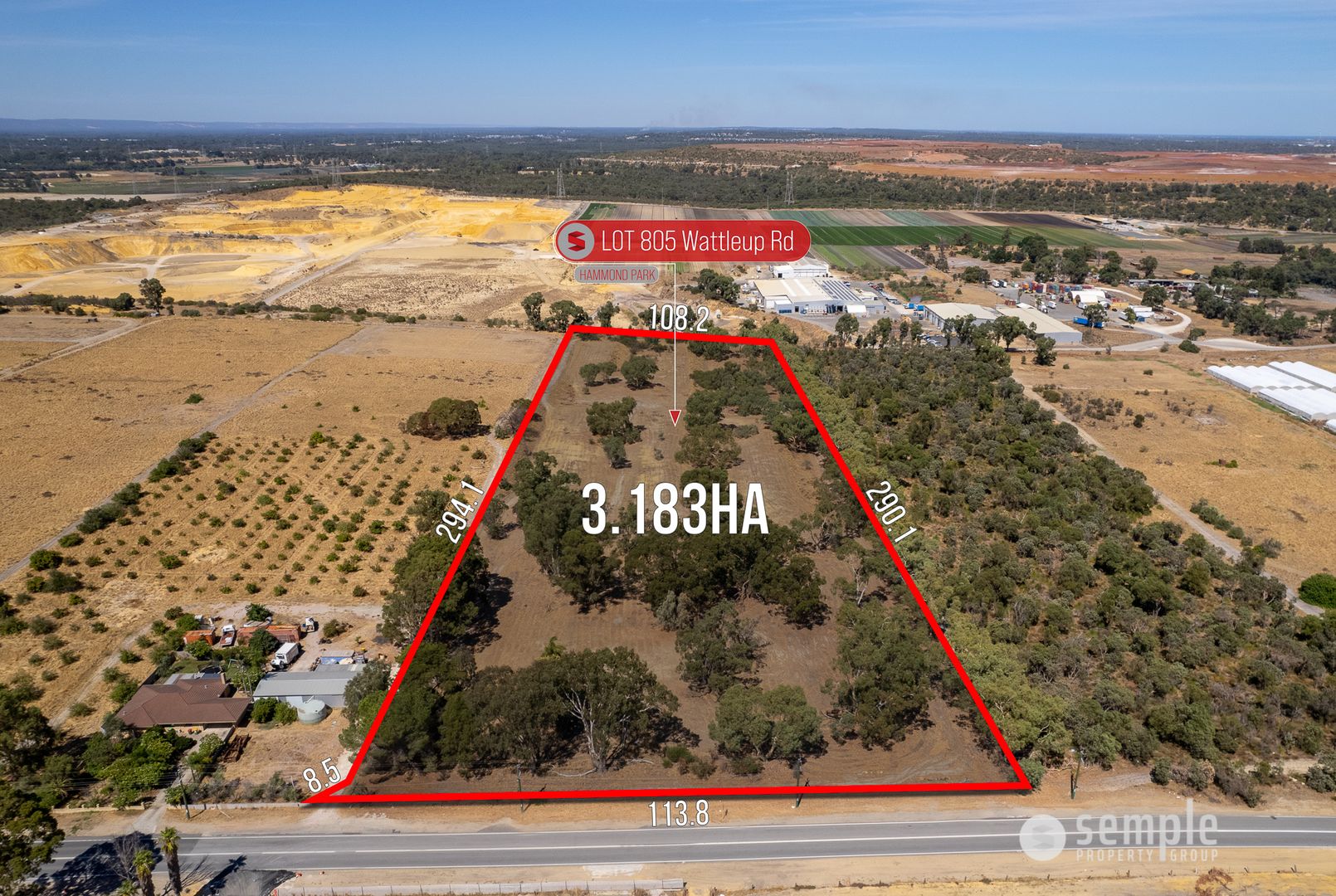 Lot 805 Wattleup Road, Hammond Park WA 6164, Image 1