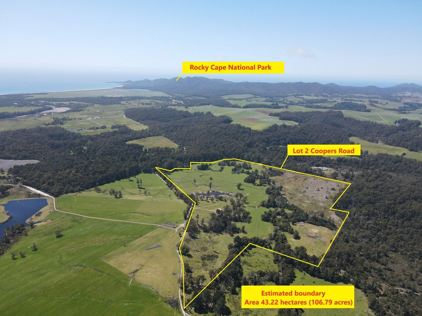 Lot 2 Coopers Road, Rocky Cape TAS 7321, Image 0
