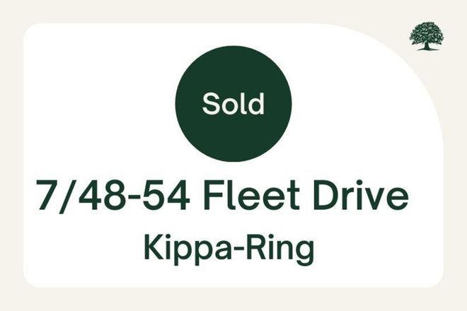 Picture of 7/48-54 Fleet Drive, KIPPA-RING QLD 4021