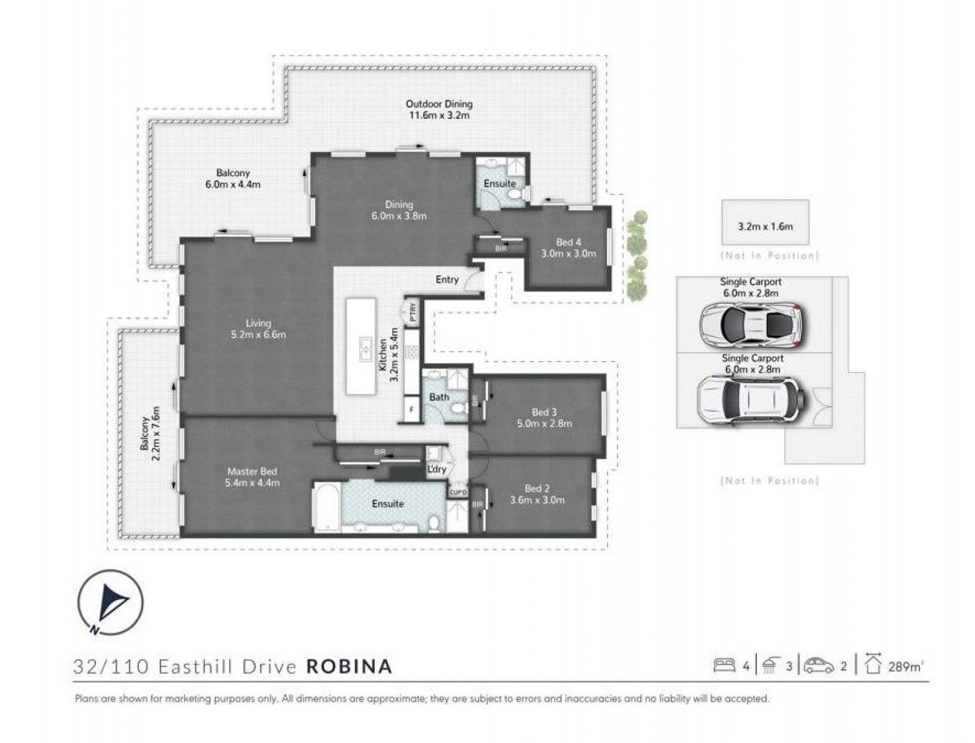 4 bedrooms Apartment / Unit / Flat in ID:21152995/310 Easthill Drive ROBINA QLD, 4226