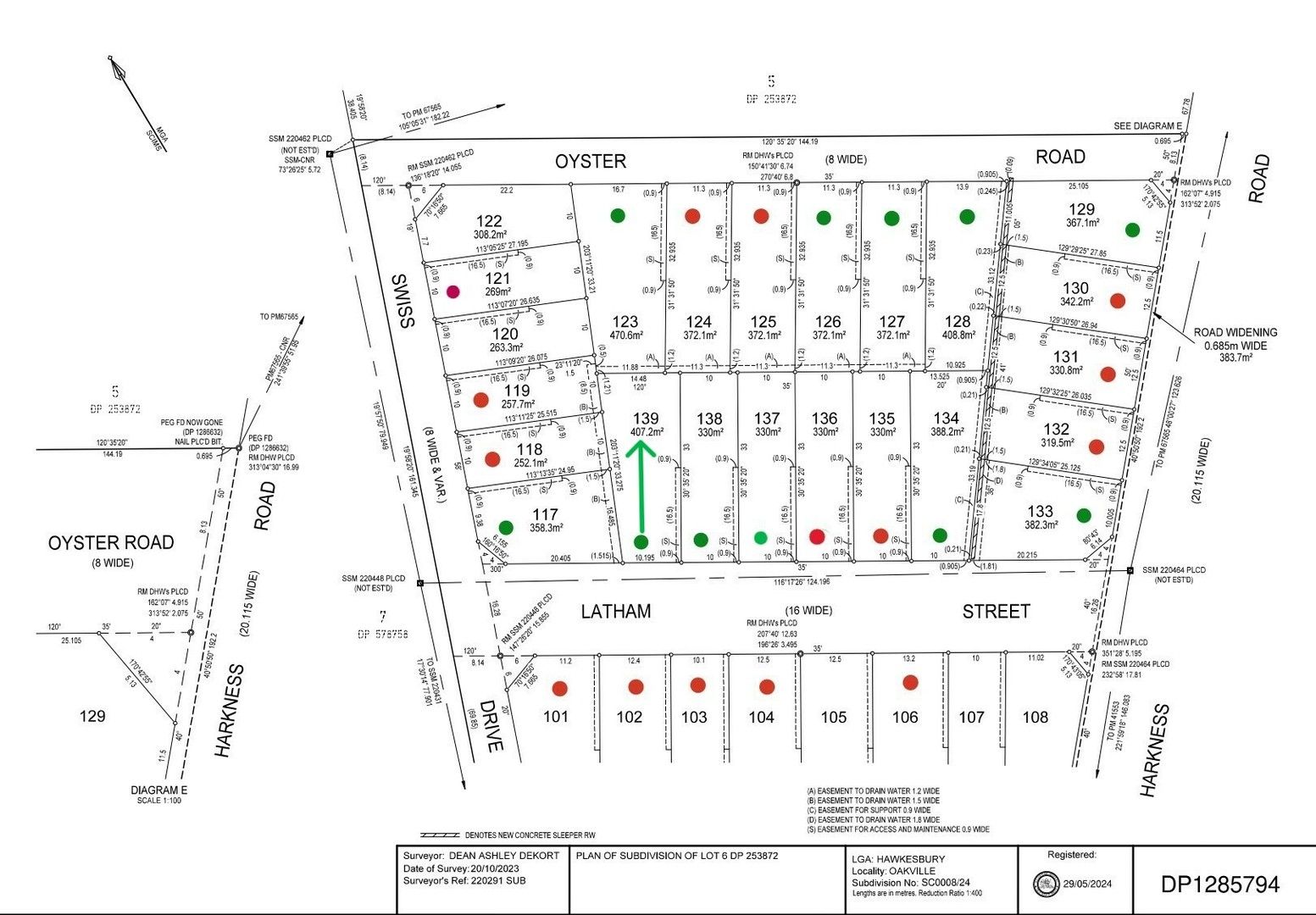 New land in Lot 139 Latham Street, OAKVILLE NSW, 2765