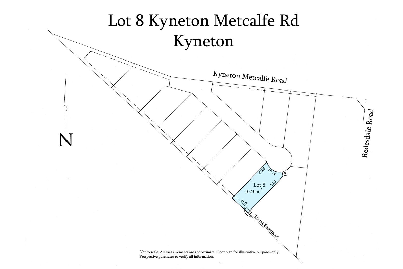 Lot 8 1648 Kyneton Metcalfe Road, Kyneton VIC 3444, Image 1