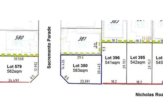 Picture of Lot 380 Nicholas Road, HOCKING WA 6065