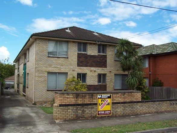 2 bedrooms Apartment / Unit / Flat in 6/22 Wonga CANTERBURY NSW, 2193