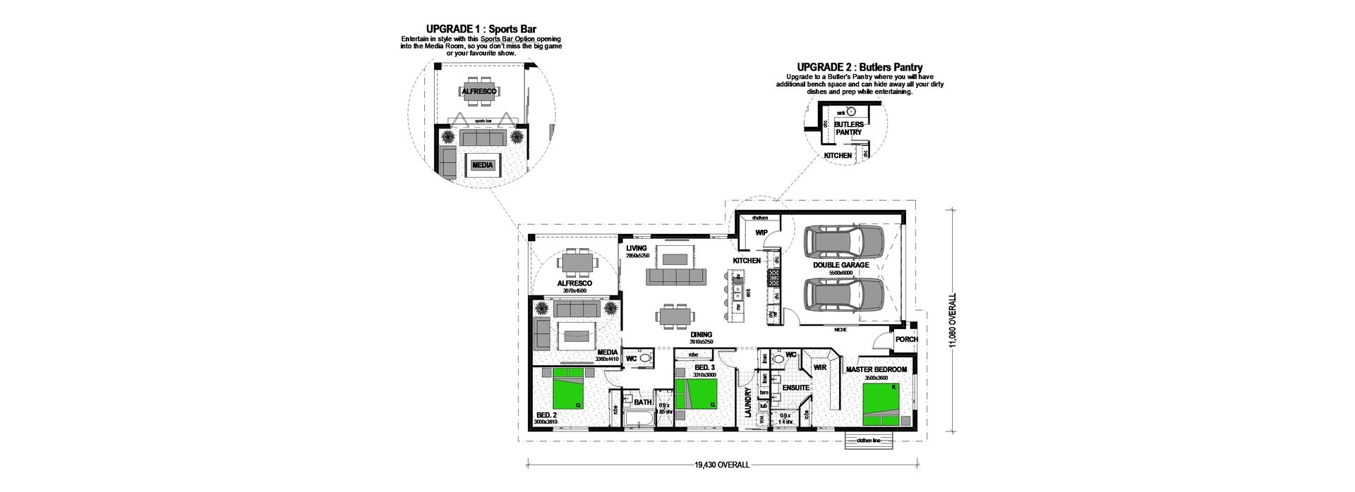 3 bedrooms New House & Land in  COES CREEK QLD, 4560