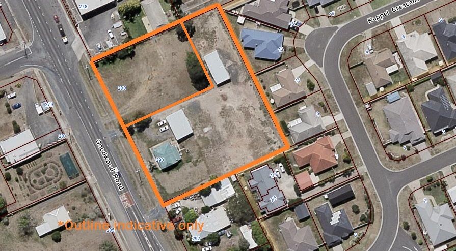 Vacant land in 288 & 290 Goodwood Road, THABEBAN QLD, 4670