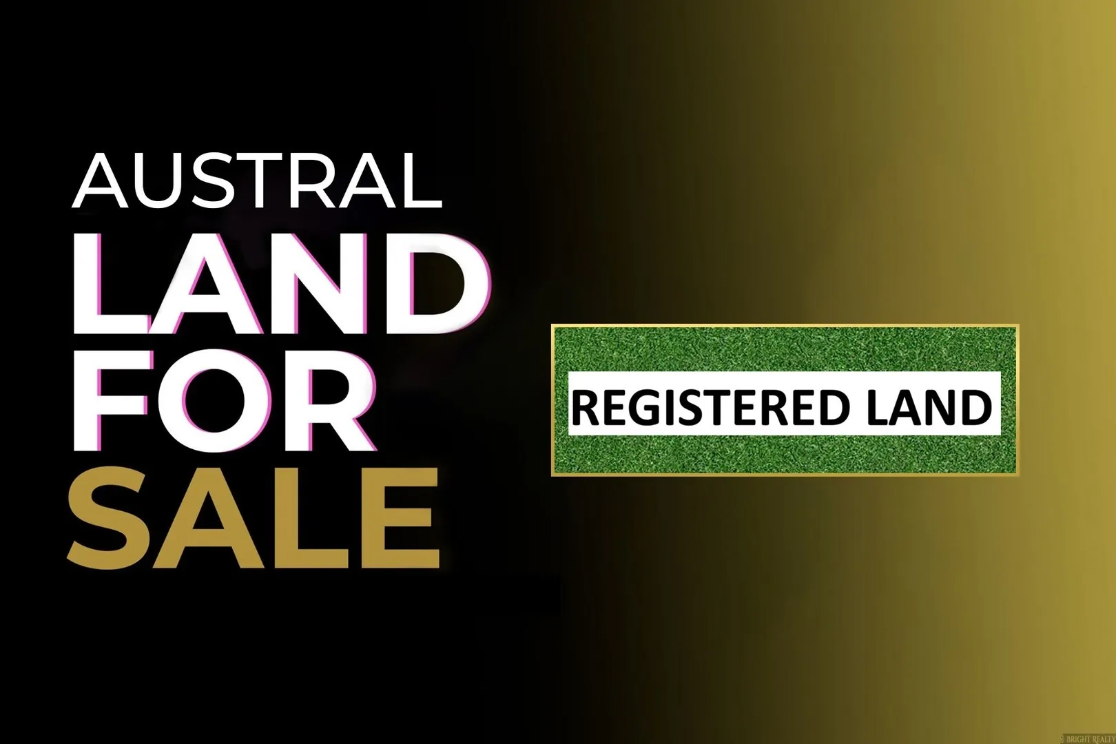 REGISTERED LAND - IMMEDIATE SETTLEMENT, Austral