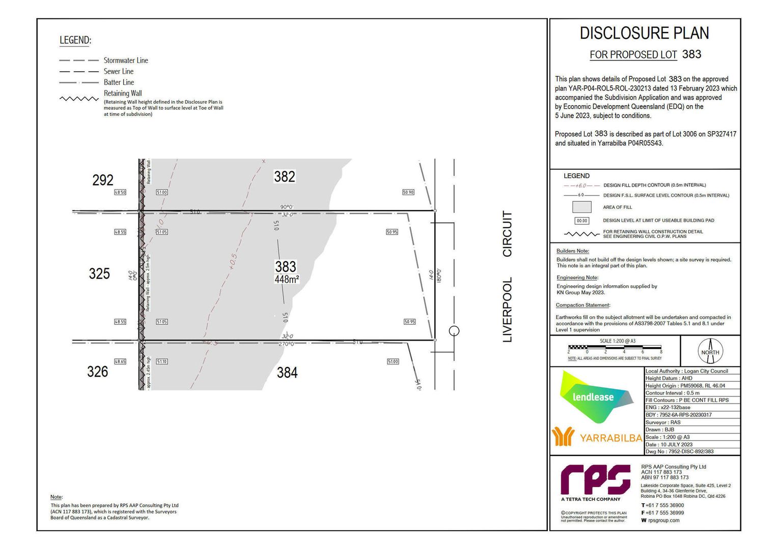 Lot 383 Liverpool Circuit, Yarrabilba QLD 4207 Domain