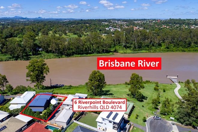 Picture of 6 Riverpoint Boulevard, RIVERHILLS QLD 4074