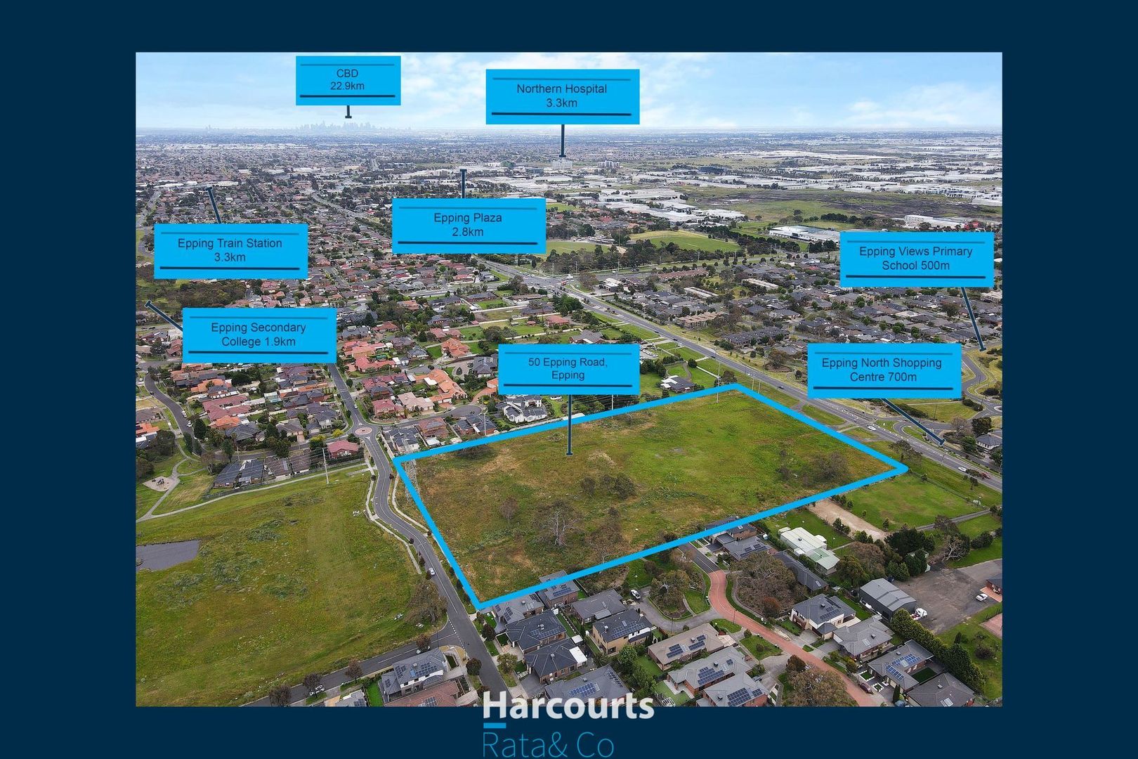 50 Epping Road, Epping VIC 3076 Vacant Land for Sale Domain