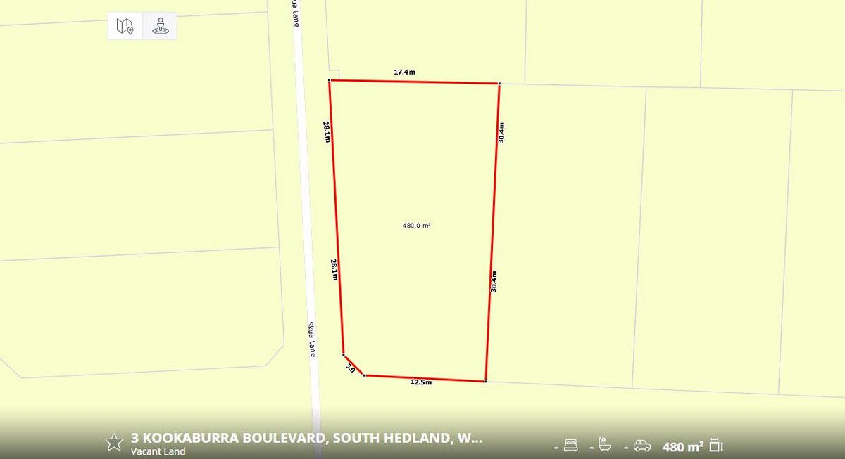 Vacant land in 66/3 Kookaburra Blvb, SOUTH HEDLAND WA, 6722