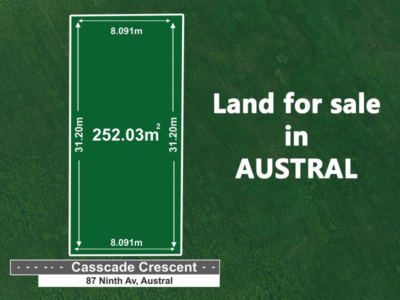Vacant land in 117, 87-89 Ninth Avenue, AUSTRAL NSW, 2179