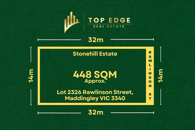 Picture of Lot 2326 Rawlinson street, MADDINGLEY VIC 3340