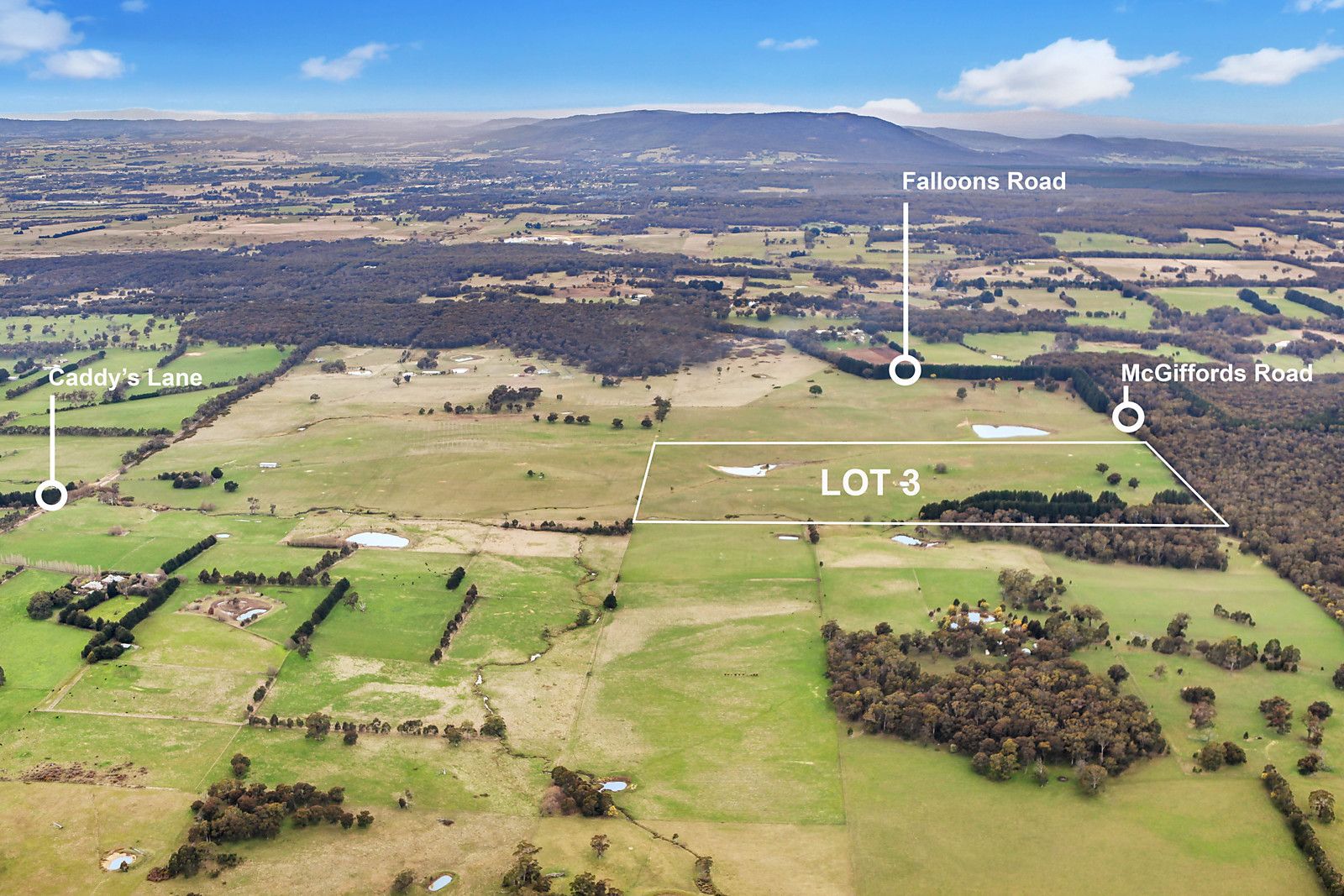 Lot 3 McGiffords Road, Tylden VIC 3444, Image 0