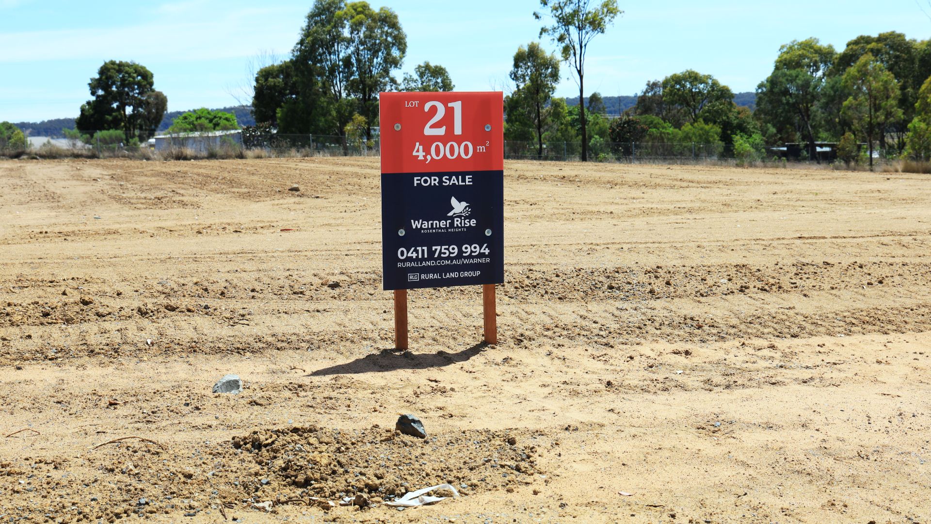 Vacant land in Lot 21 Jacob Drive (Warner Rise Estate), ROSENTHAL HEIGHTS QLD, 4370