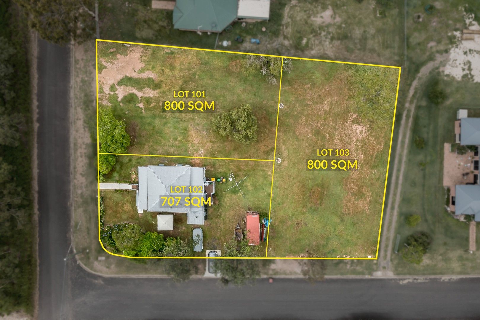 Vacant land in Lot 103 Wrights Road, HELIDON QLD, 4344