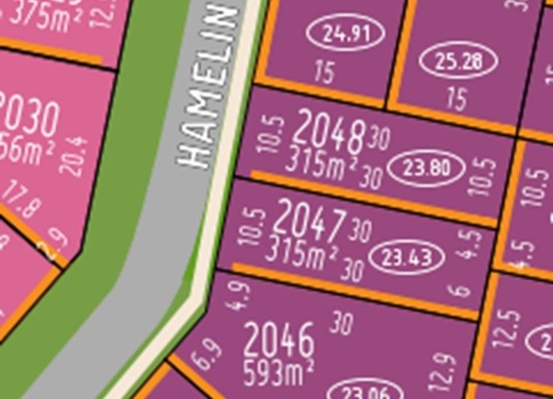 New land in Lot 2047 Hamelin Way, ALKIMOS WA, 6038