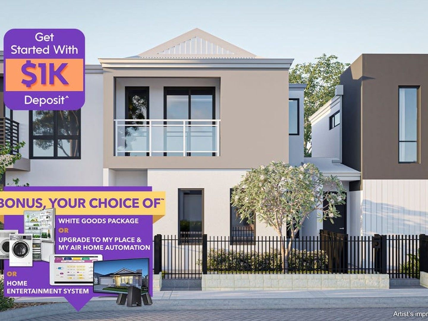3 bedrooms New House & Land in Lot 1150 Daintree Street BALDIVIS WA, 6171