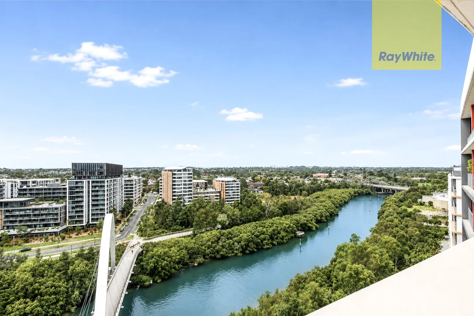 Stylish Riverside Apartment with Breathtaking Water Views, Parramatta