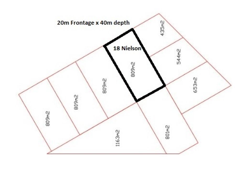 Vacant land in 18 Nielson Avenue, BURNETT HEADS QLD, 4670