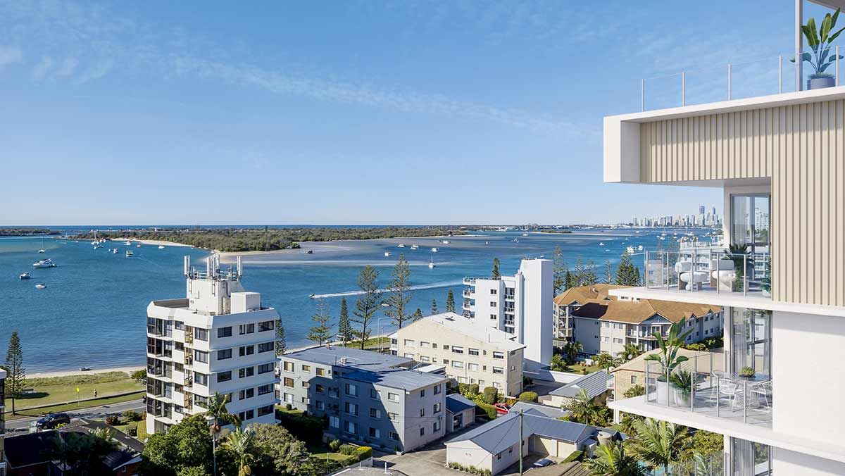2 bedrooms New Apartments / Off the Plan in 504/61 Back Street BIGGERA WATERS QLD, 4216
