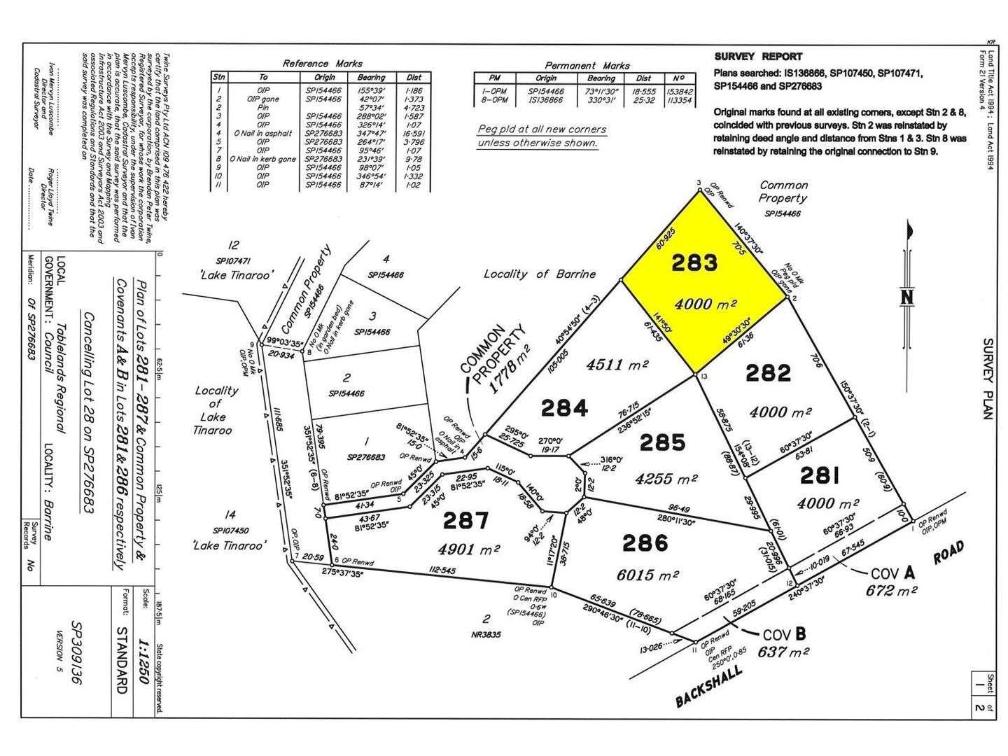 Lot 283 Lot 283 Edgewater Access Road, Barrine QLD 4872, Image 2