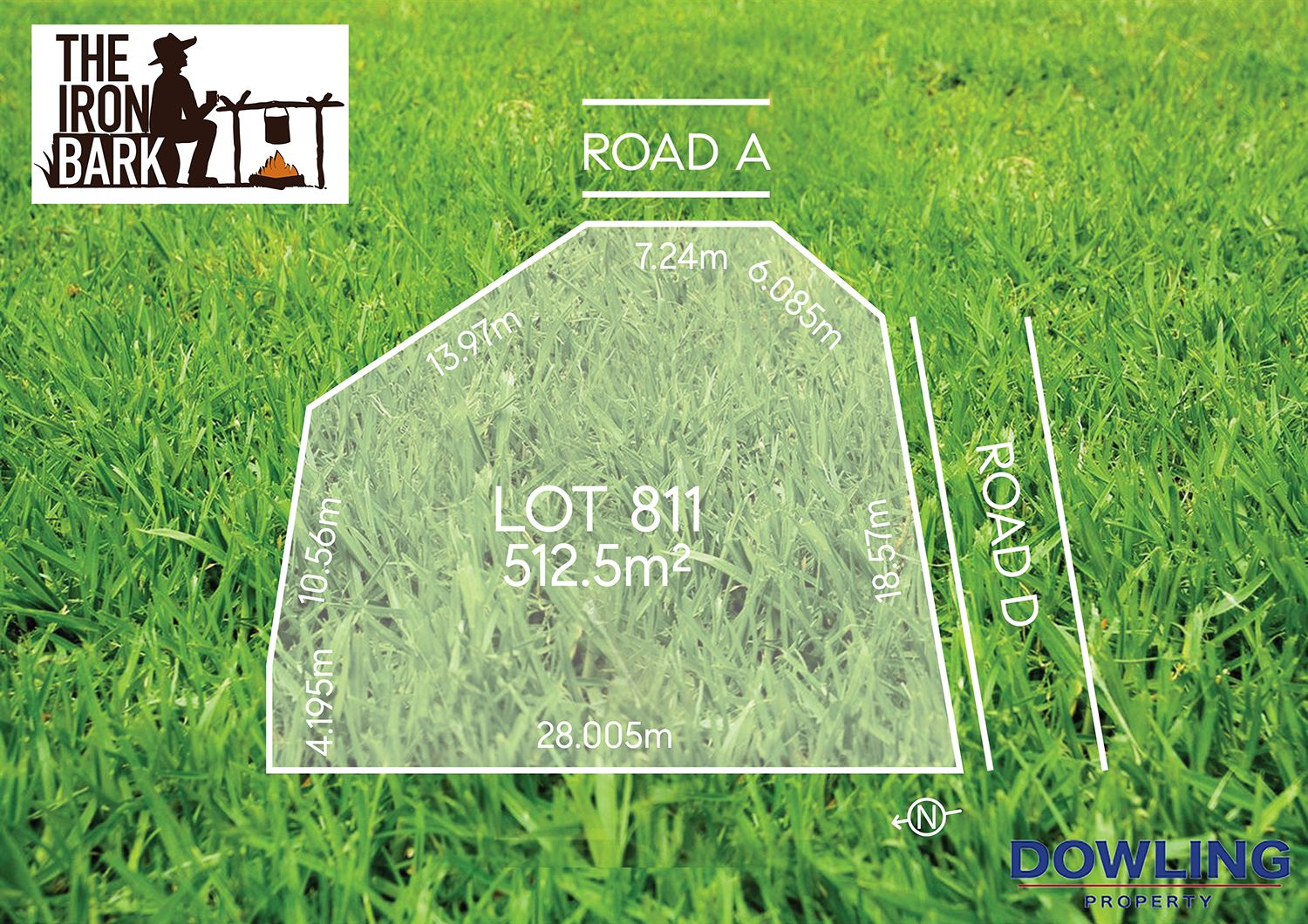 Vacant land in Lot 811 The Iron Bark Estate, KARUAH NSW, 2324