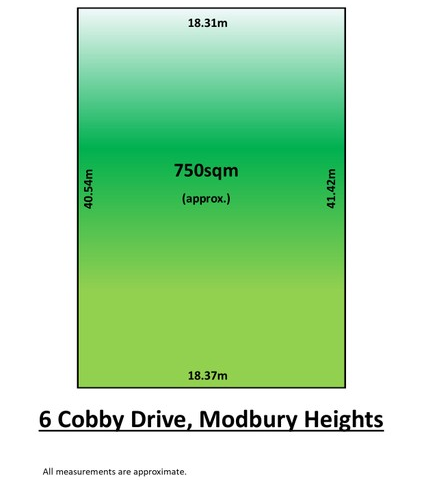 6 Cobby Drive, Modbury Heights SA 5092