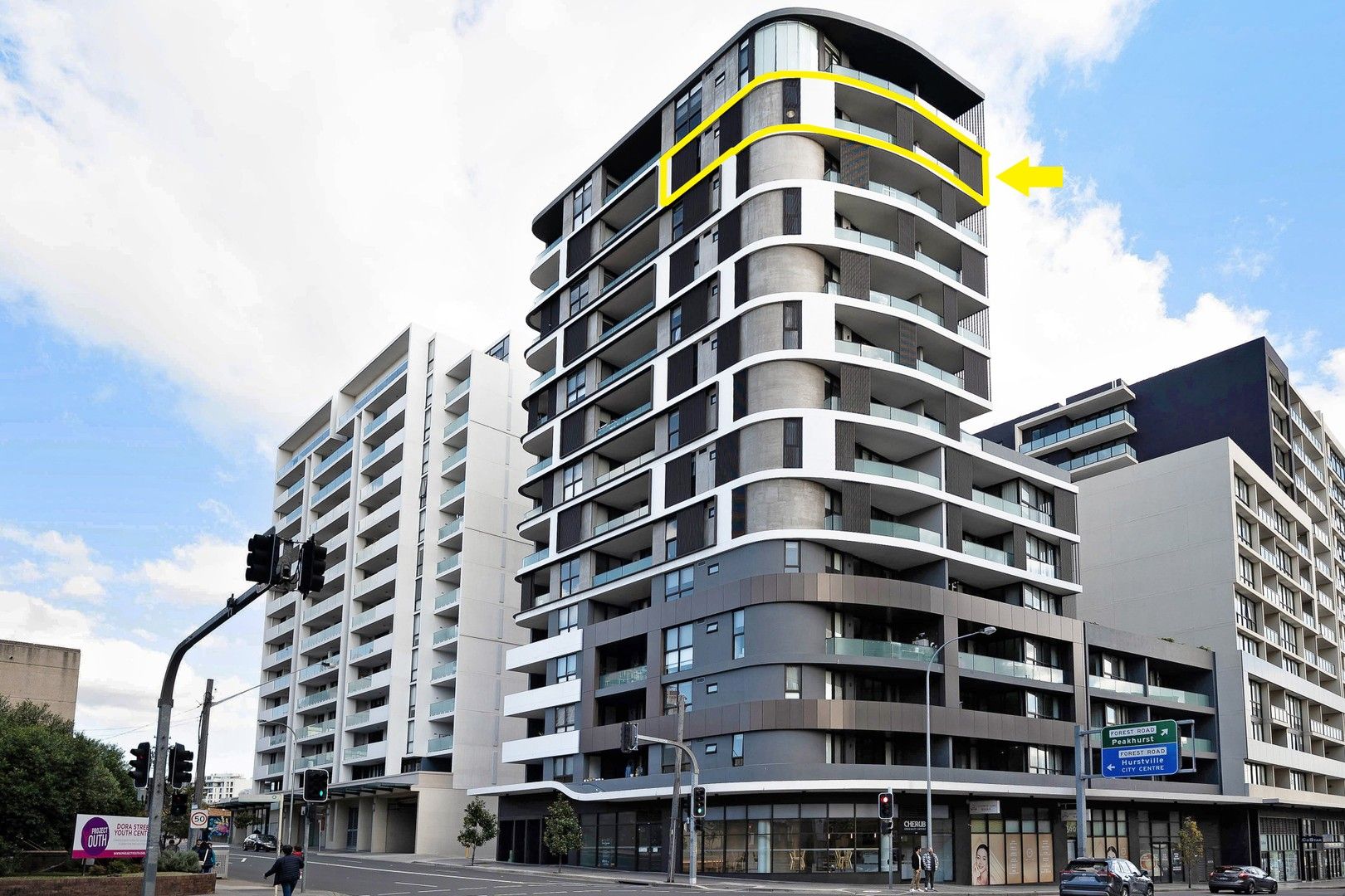 3 bedrooms Apartment / Unit / Flat in 1203/15 Dora Street HURSTVILLE NSW, 2220