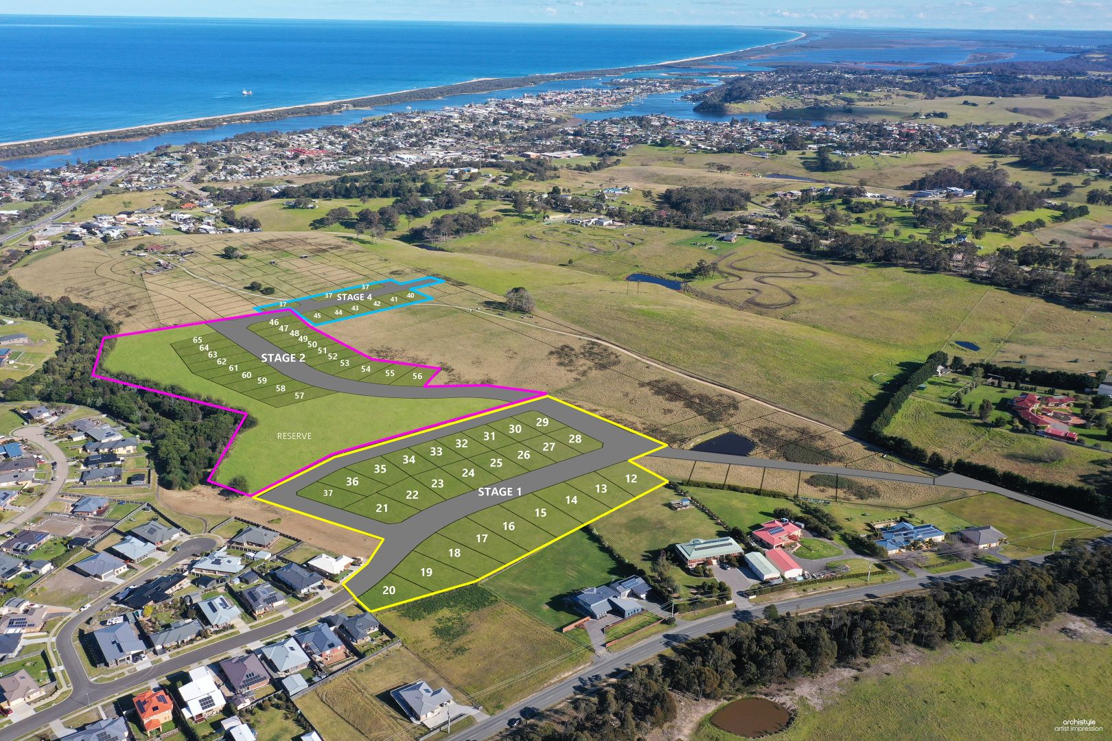 Lot 18, 54 Thorpes Lane, Lakes Entrance VIC 3909, Image 1