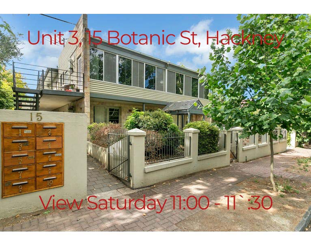 3/15 Botanic Street, Hackney SA 5069