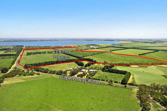 Picture of 1750 Cape Otway Road, WURDIBOLUC VIC 3241