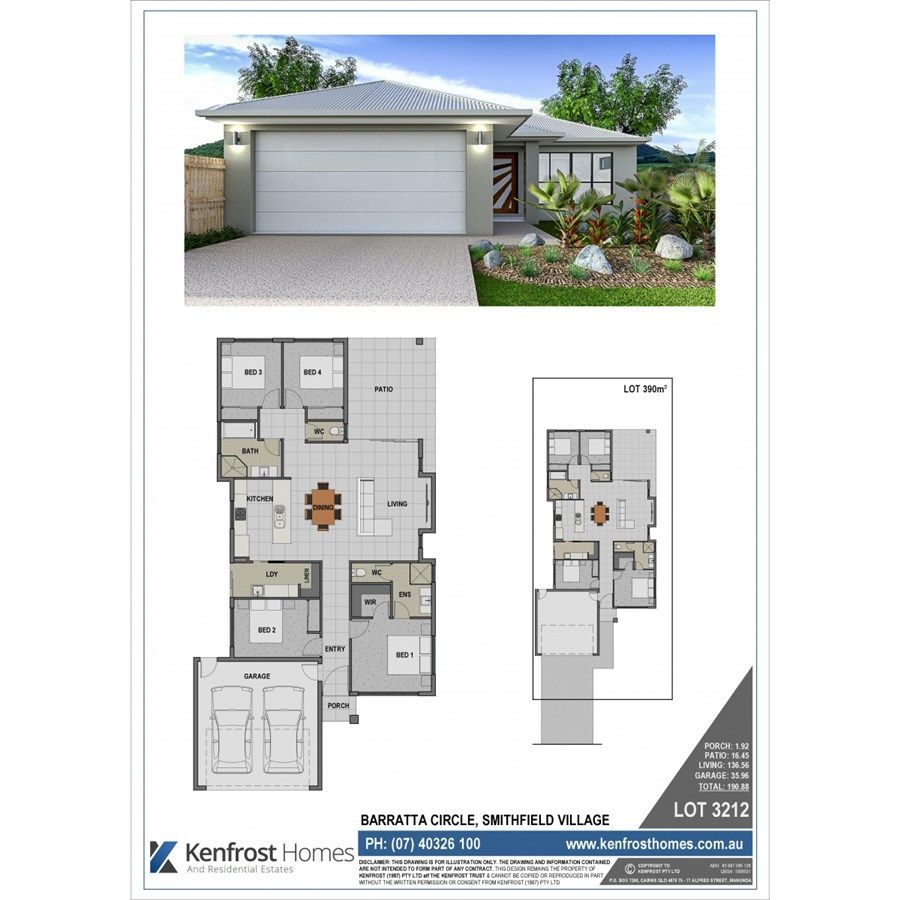 Lot 3212 Barratta Circle, Trinity Park QLD 4879, Image 1