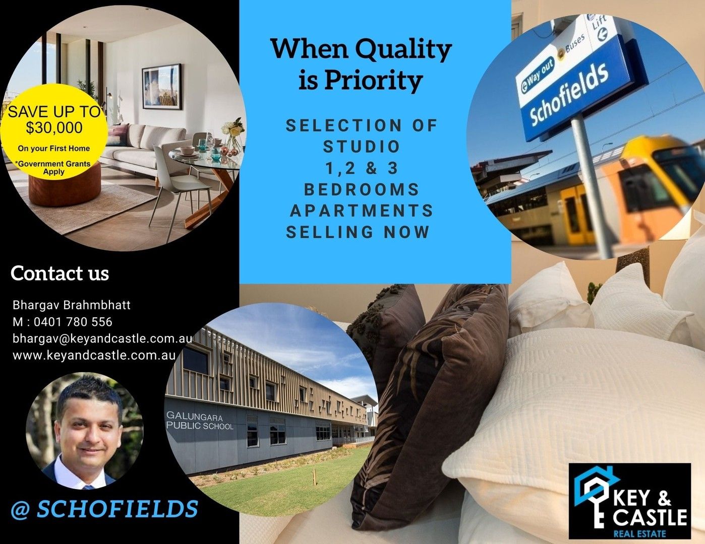 2 bedrooms New Apartments / Off the Plan in  SCHOFIELDS NSW, 2762