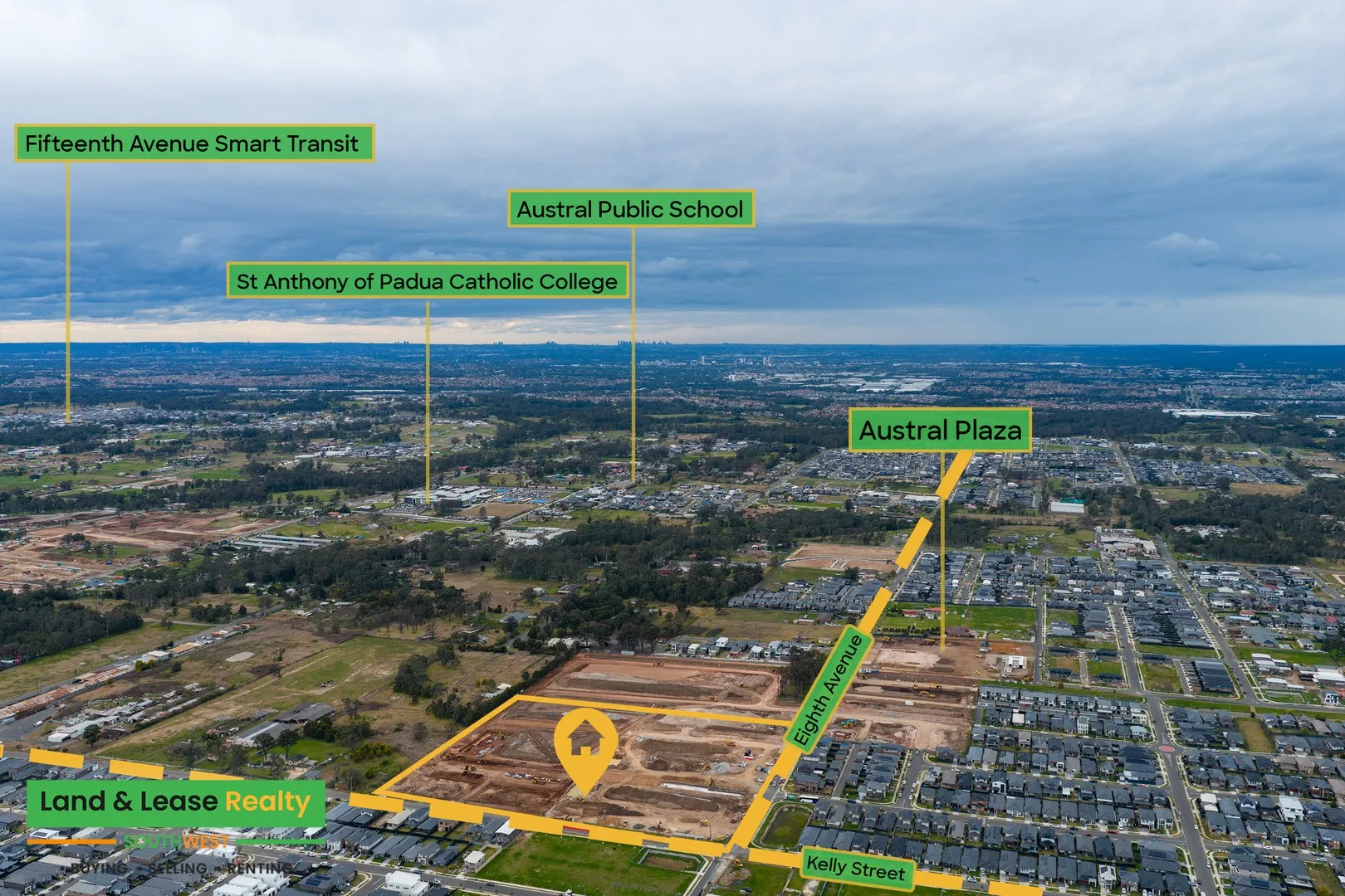 Late 2027 Registration |  Minutes Walk to Eighth Avenue Austral Plaza | 5 Minutes to Leppington Train Station - Więcej