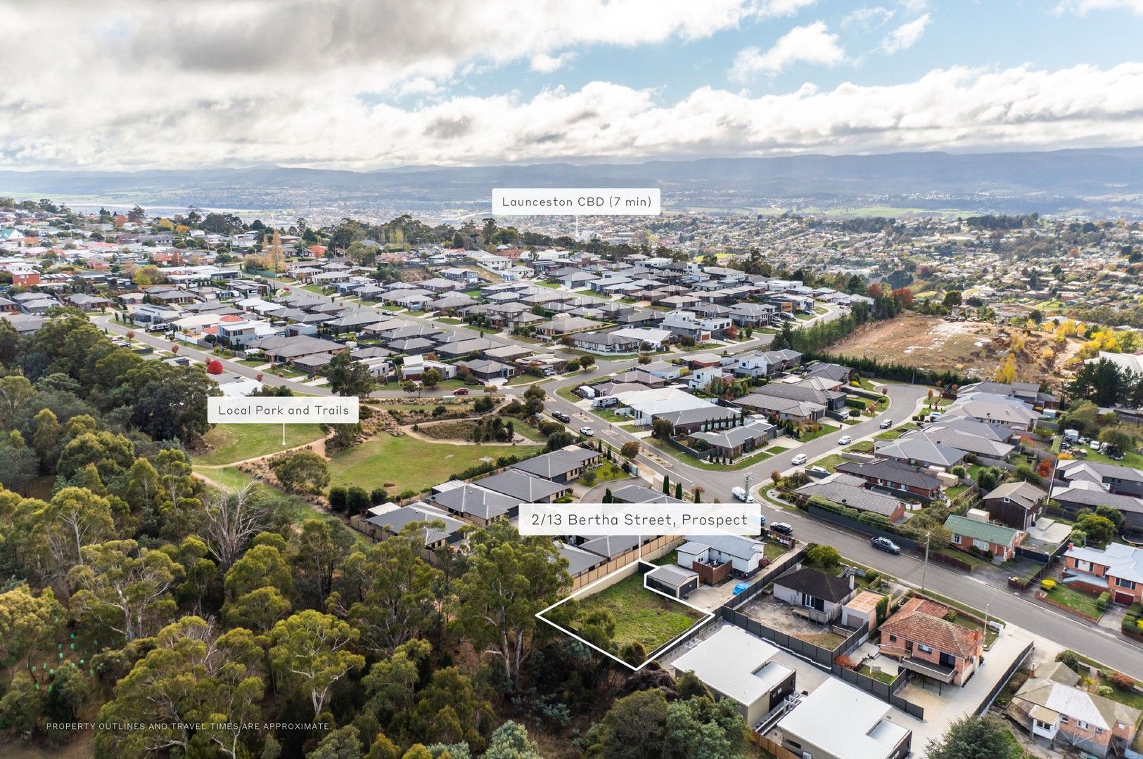 Vacant land in 2/13 Bertha Street, PROSPECT TAS, 7250