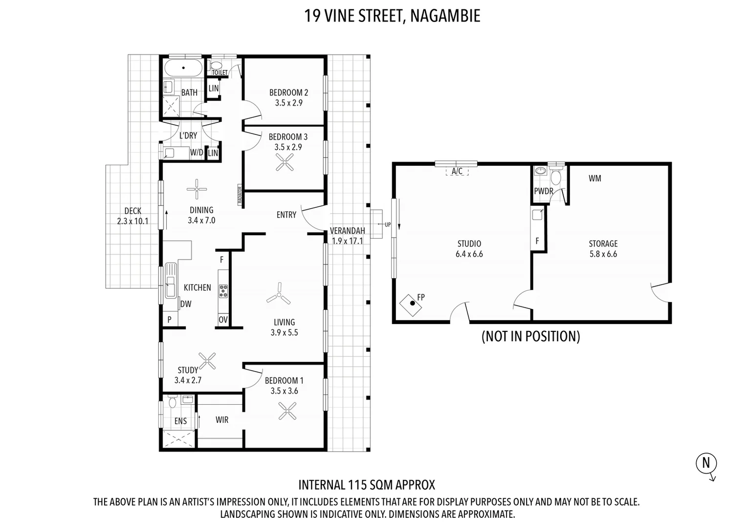 19 Vine Street, Nagambie VIC 3608 | Domain