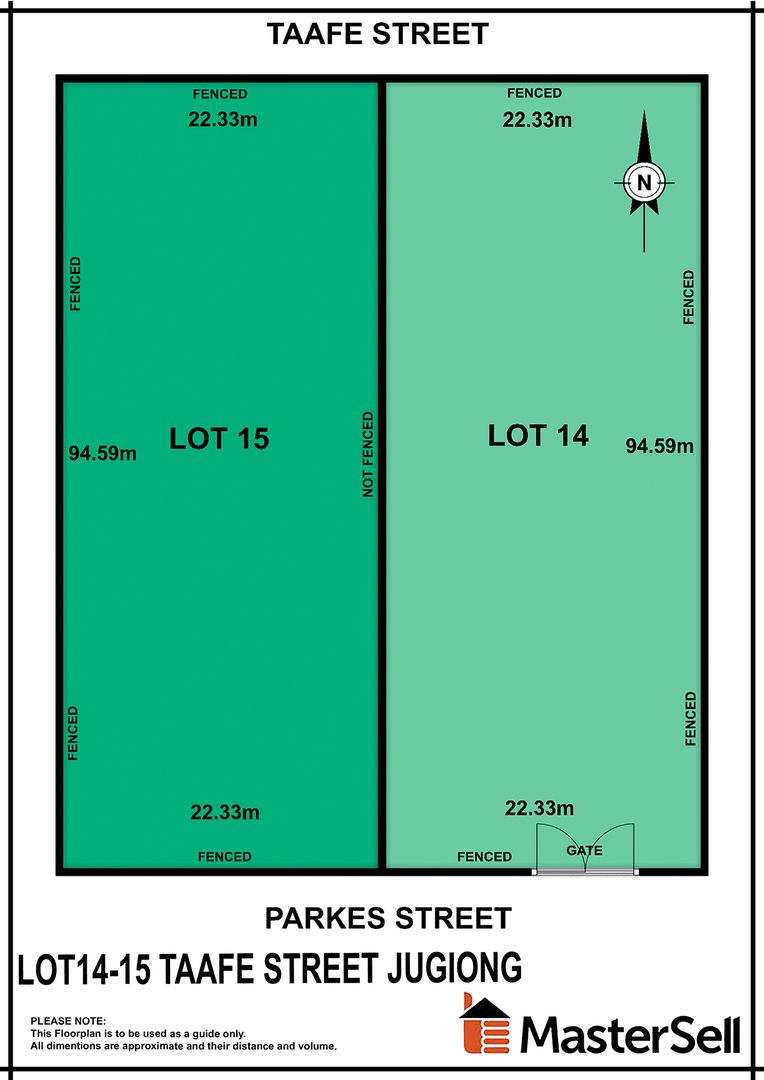 Lots 14 & 15 , Taafe Street, Jugiong NSW 2726, Image 1