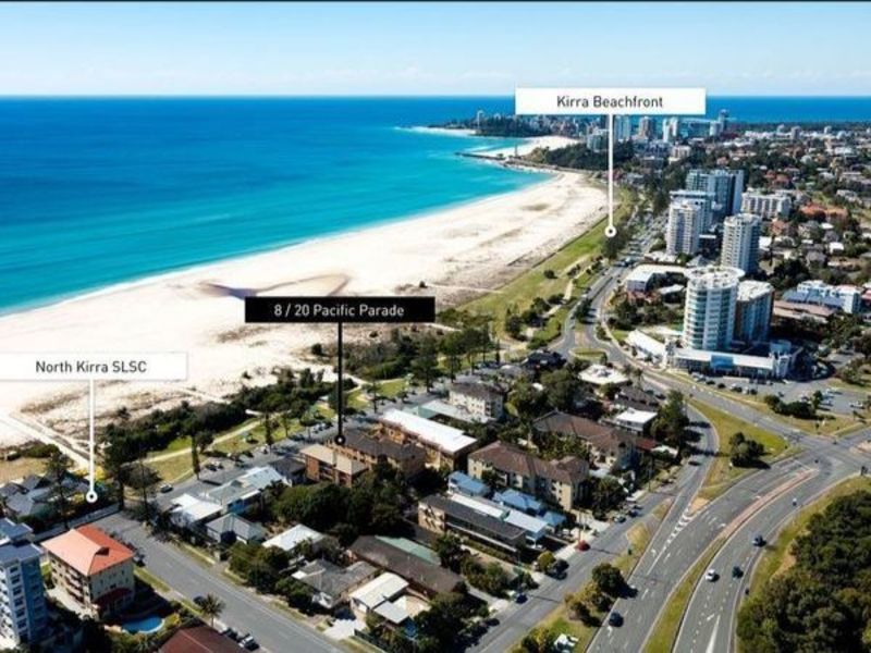2 bedrooms Apartment / Unit / Flat in 8/20 Pacific Parade BILINGA QLD, 4225