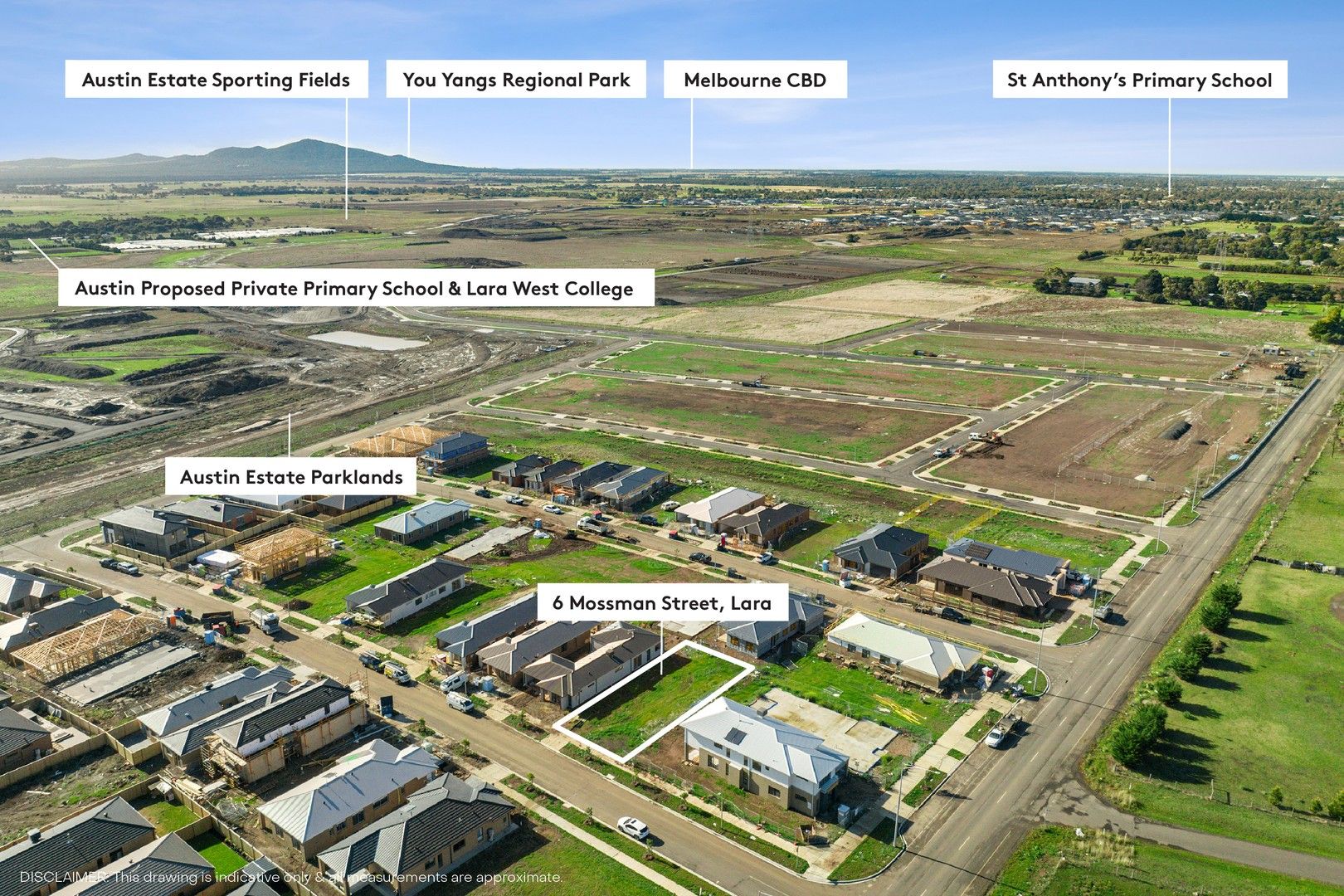Vacant land in 6 Mossman Street, LARA VIC, 3212