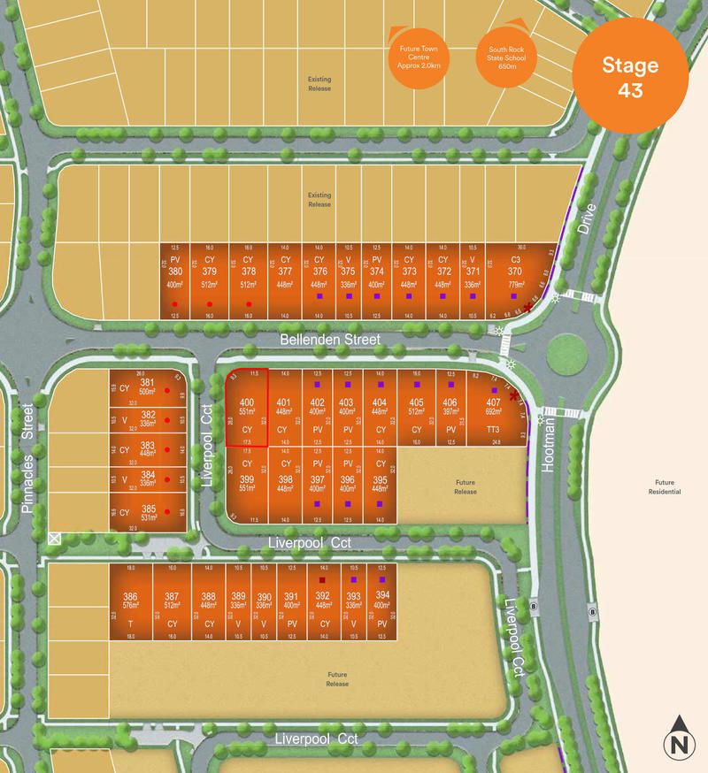 New land in Lot 400 Bellenden Street, YARRABILBA QLD, 4207