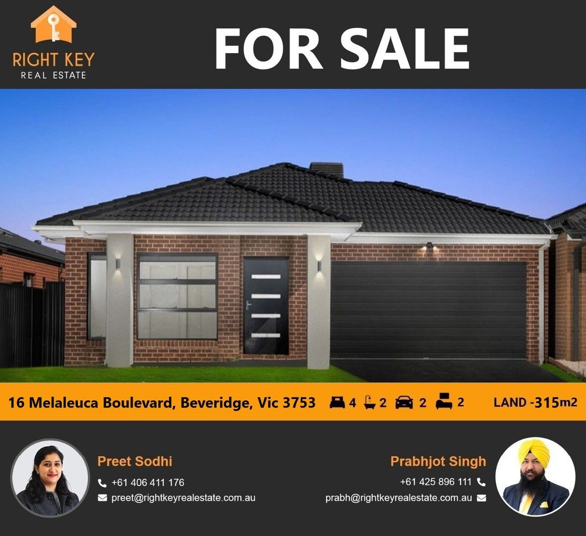 4 bedrooms House in 16 Melaleuca Boulevard BEVERIDGE VIC, 3753