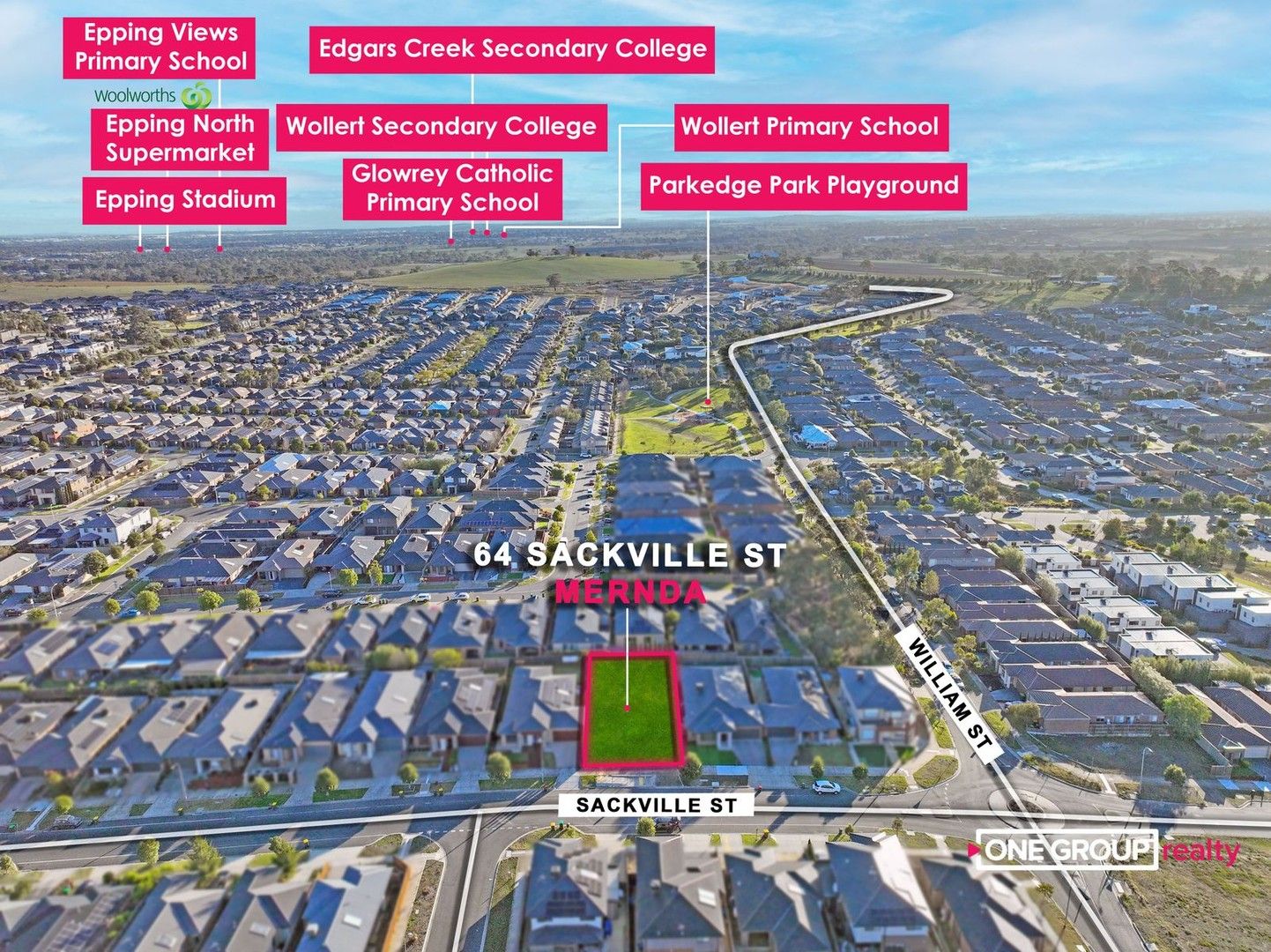 Vacant land in 64 Sackville St, MERNDA VIC, 3754