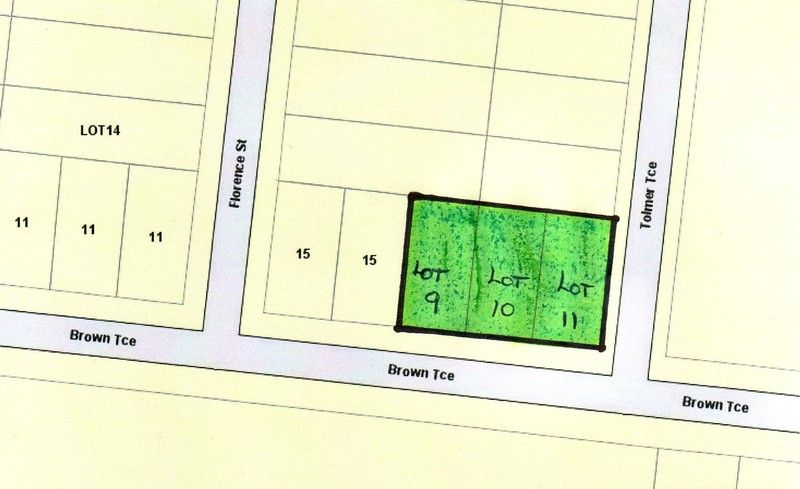 lot 9 10 11 Brown Terrace, Bordertown SA 5268, Image 0