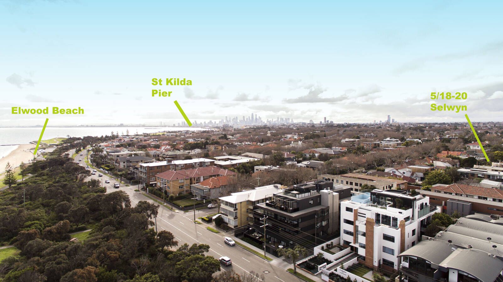 1 bedrooms Apartment / Unit / Flat in 5/18-20 Selwyn Avenue ELWOOD VIC, 3184