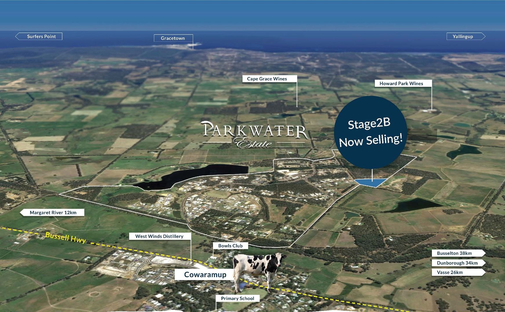 Lot 20 Brockman Road, Parkwater Estate, 'The Grove', Cowaramup WA 6284, Image 2