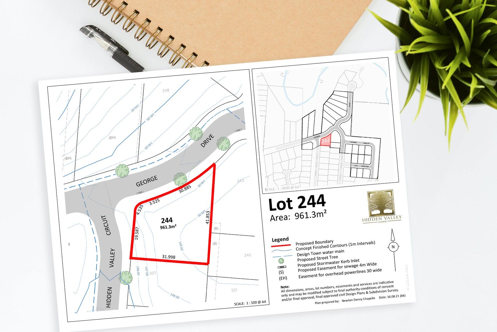 Proposed Lot 244 George Drive, Chilcotts Grass NSW 2480, Image 0