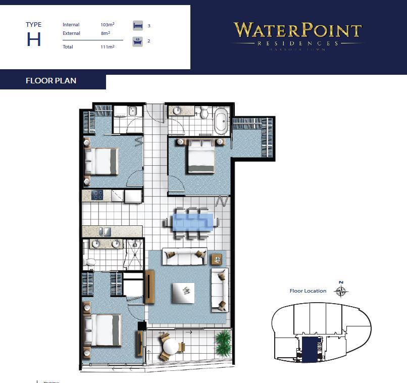 1208 5 Harbour Side Court Biggera Waters Qld 4216 Domain